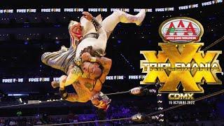 VIKINGO VS FÉNIX  Triplemania XXX  Lucha Libre AAA Worldwide