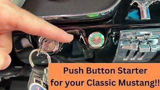 Push Button Starter for Classic Mustang ONLY $22