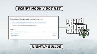 How to install Script Hook V Dot Net Nightly Builds for GTA 5 v.3258 Fix Scripted Mods Not Working