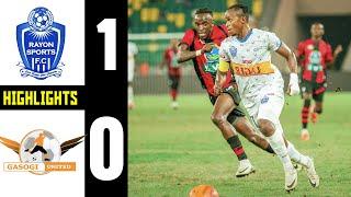 REBA IGITEGO GITANZE INTSINZI RAYON SPORTS 1- 0 GASOGI UNITED  EXTENDED HIGHLIGHTS_AMAHORO STADIUM