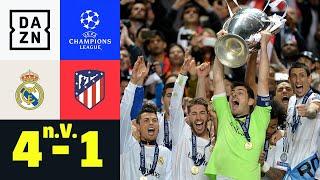 Real dreht spät auf & holt La Decima Real Madrid - Atletico 41 n.V.  UEFA Champions League  DAZN