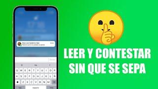 Lee y contesta tus WhatsApp sin que nadie se entere