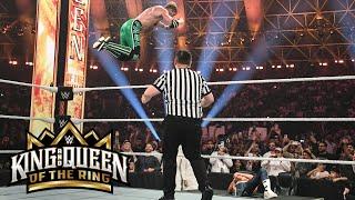 Logan Paul delivers a massive frog splash through table King and Queen of the Ring 2024 highlights