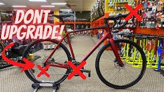 WHY YOU CANT UPGRADE YOUR ENTRY LEVEL ROAD BIKE CARBON or ALUMINUM *WASTE OF MONEY?*