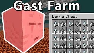 Ghast Farm  Gunpowder + Gast Tear  Minecraft 1.20