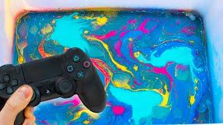 HYDRO DIPPING PS4 CONTROLLERS  GIVEAWAY 