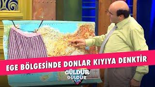 Ege Bölgesinde Donlar Kıyıya Diktir - Güldür Güldür Show