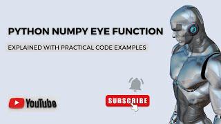Python Numpy Eye Function  Python Code Examples  Python Tutorial
