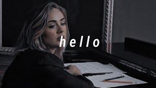 Adele - Hello 𝙨𝙡𝙤𝙬𝙚𝙙 𝙉 𝙧𝙚𝙫𝙚𝙧𝙗