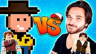 Jazzghost Vs Tex HS - Batalha de Youtubers no Roblox