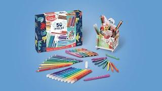 2022 - MAPED CREATIV - 50 PCS Coloring Kit - ES