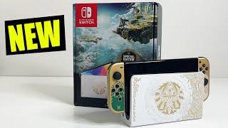 Zelda TOTK Special Edition Nintendo Switch OLED Console  Unboxing & Review