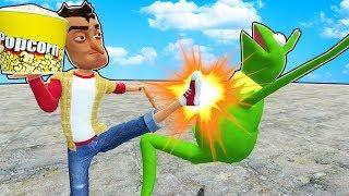 Four Best Friends Practice Their Karate Skills and Its a Disaster in Garrys Mod Gmod