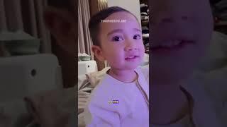 BABY LILY MANJA SAMA DUA ABANG GANTENGNYA RAFATHAR CIPUNG #yourneedsind #rafathar #rayyanza