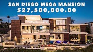 Insane Modern Mega Mansion on the Ocean in San Diego