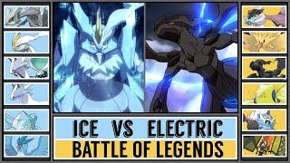 Legendary Pokémon Battle  ICE vs ELECTRIC