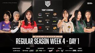 LIVE NOW - WSL S7 REG SEASON WEEK 4 - DAY 1