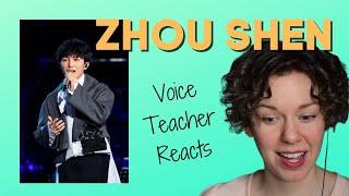 Voice Teacher Reacts - ZHOU SHEN - Big Fish