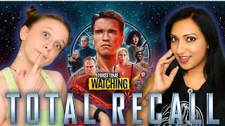 TOTAL RECALL is AMAZING  * MOVIE REACTION and COMMENTARY  First Time Watching 1990