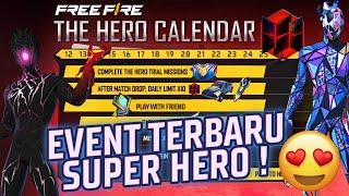 BOCORAN EVENT FREE FIRE TERBARU SUPER HERO RILIS