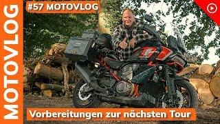 #57 CVO Pan America   Vorbereitungen zur nächsten Tour   Motovlog