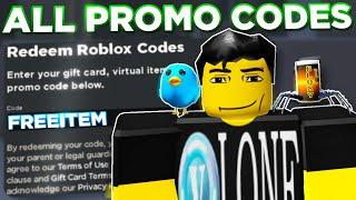 ALL WORKING ROBLOX PROMO CODES in 2024
