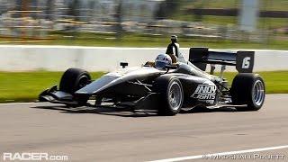 RACER Dallara IL15 Indy Lights Initial Mid Ohio Test Run