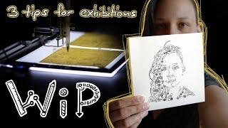 3 tips for your first pen plotter exhibition  KI Festival Heilbronn - WiP67