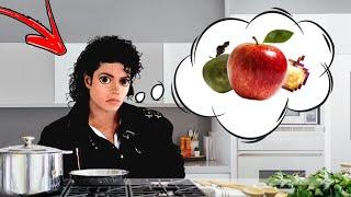 Michael Jackson wants an apple