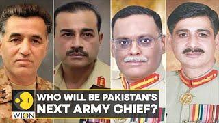 Who will be Pakistans next Army chief? Five Pakistan generals in the running English News WION