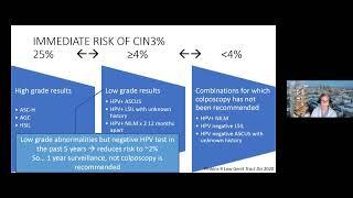 Updates in Gynecologic Oncology Pap Smear Guidelines and Cervical Dysplasia Management