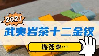 【小陈茶事】2021武夷岩茶十二金钗揭幕，海选首场，村姑陈竟把它淘汰了！