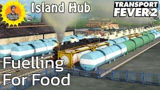 Island Hub Fixing Fuel And Feeding Georgetown Transport Fever 2 Lets Play 39