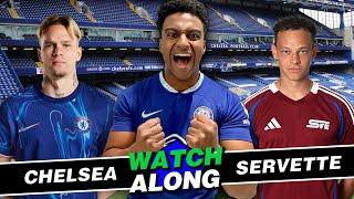 THE UCL JOURNEY BEGINS   CHELSEA 2-0 SERVETTE CONFERENCE LEAGUE WATCHALONG