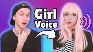 HOW TO DO A GIRL VOICE EASY  Female Voice Training Tutorial