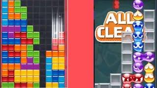 Insane Long Tetris Vs Puyo Matchup