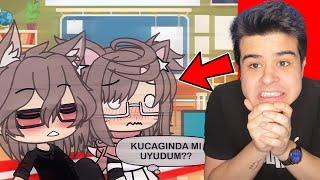 Alfalar Okulunda Bir KEDİ Gacha Life Kısa Film Tepki