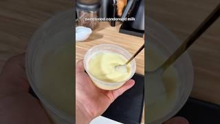 Making homemade sweetened condensed milk