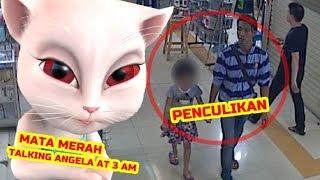 JANGAN MAININ APLIKASI INI JAM 3 PAGI ATAU KAMU AKAN.... TALKING ANGELA