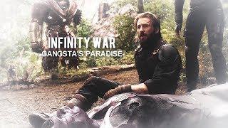 infinity war  Were in the endgame now gangstas paradise