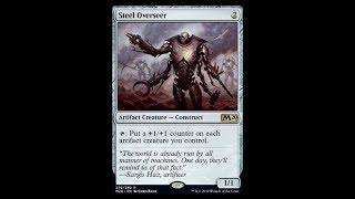 M20 Thursday Spoilers Steel Overseer sweet 4 drop draw card and more