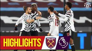 Highlights  Reds seal comeback win  West Ham 1-3 Manchester United  Premier League