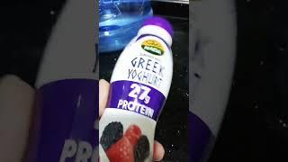 Protein drinkGreek yogurt #shortsvideo #asmr #protien #drink