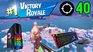 40 KILL Ragnarok Solo Squad Win KBM Fortnite Keyboard PC