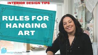 The Key Rules for Hanging Art in your Home - Interior Design Tips