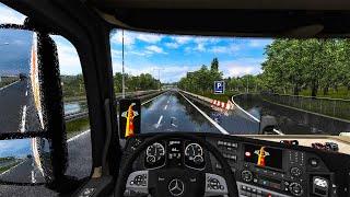 Ultra Realistic Graphics MOD 2024  ETS2 1.49  Maxed-Out Settings  RTX 4070 Ti  4K