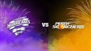 Big Bash League  Hobart Hurricanes vs Perth Scorchers Live Scorecard  34th Match