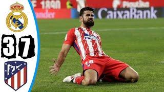 Real Madrid vs Atletico Madrid 3-7  Extended Highlight and goals ICC-2019