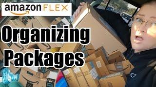  How to organize ALL the packages for EASY drop offs when delivering for Amazon Flex