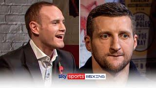 Are you going to cry?   Carl Froch & George Groves CLASSIC moment 